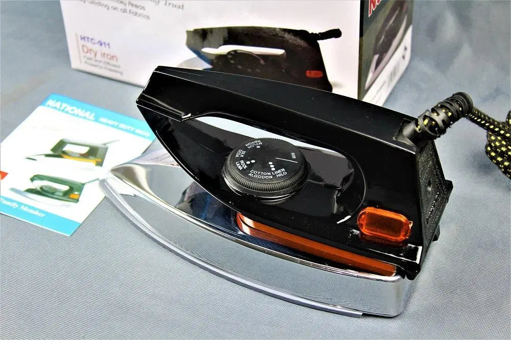 Portable Dry Iron for Home Cinema - 1 Pc, 1000 Watts